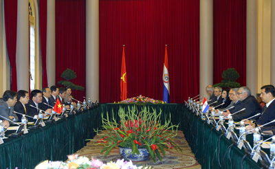 ກະຊວງການຕ່າງປະເທດ ຫວຽດນາມ - Paraguay ດຳເນີນການທາບທາມຄວາມເຫັນດ້ານການເມືອງ